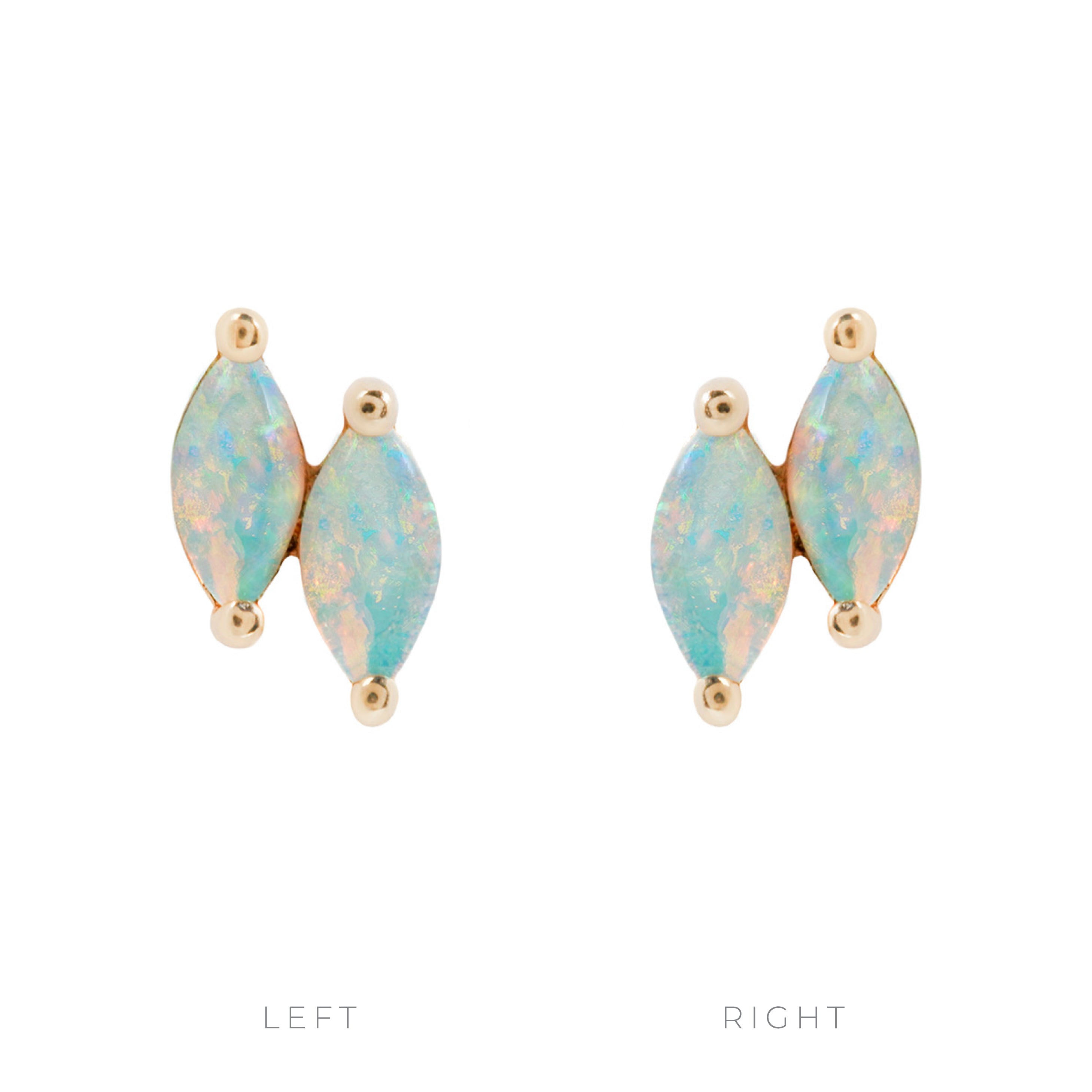 Double Zuri Marquise Opal