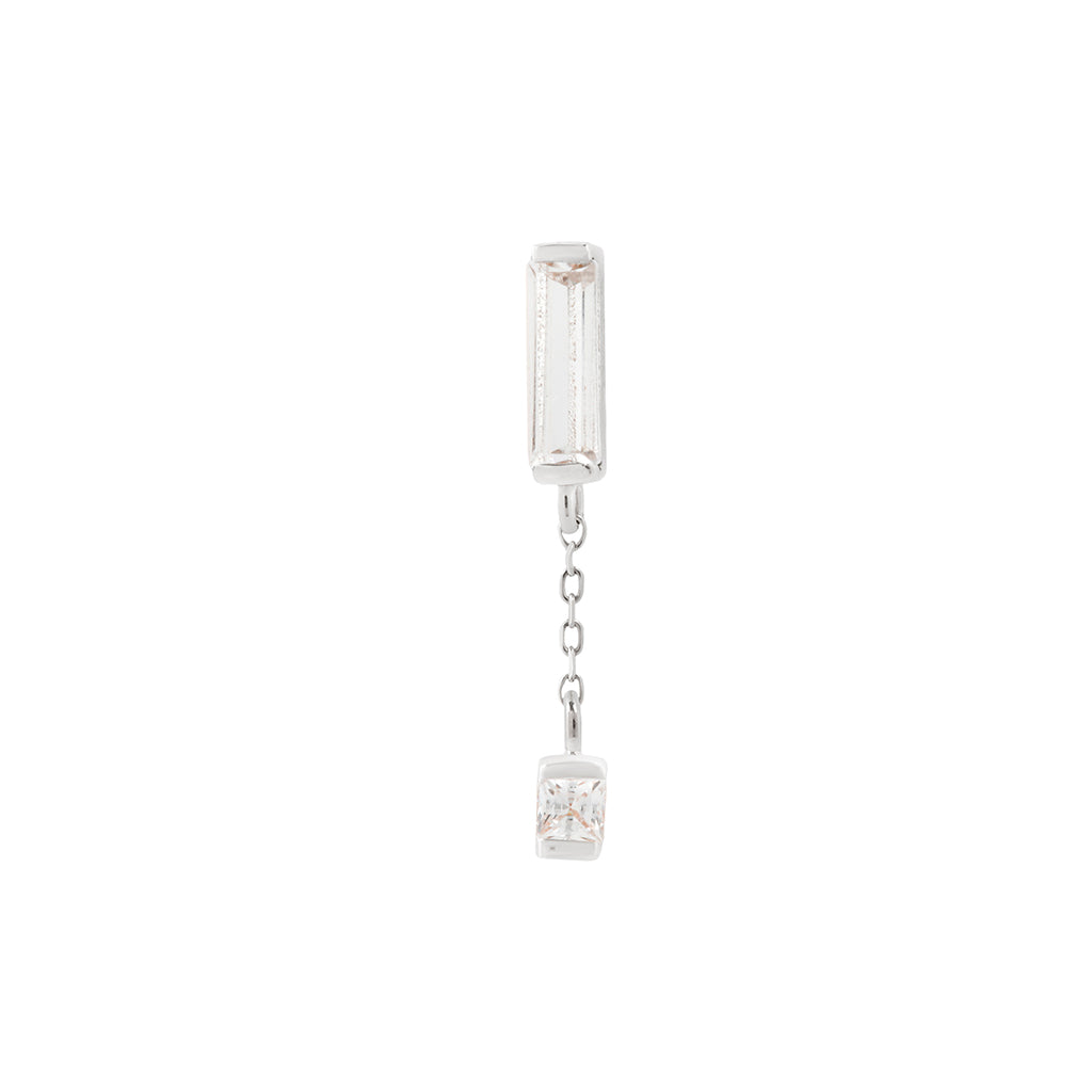 Jaxon - CZ - Threadless End with Dangle 5 Jaxon - CZ - Threadless End with Dangle