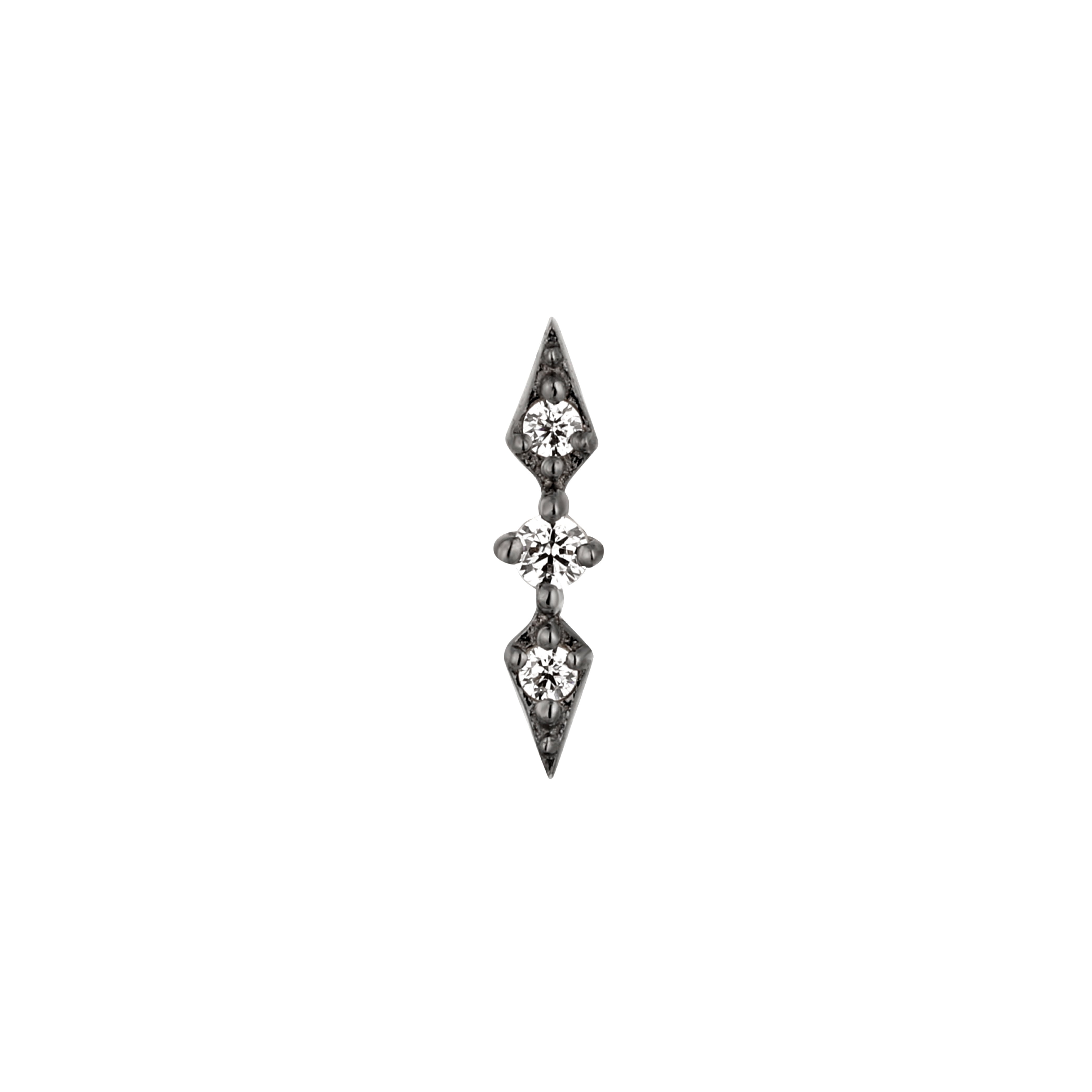 Worthy - CZ - Threadless End